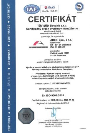 ISO 9001 - systém manažérstva kvality