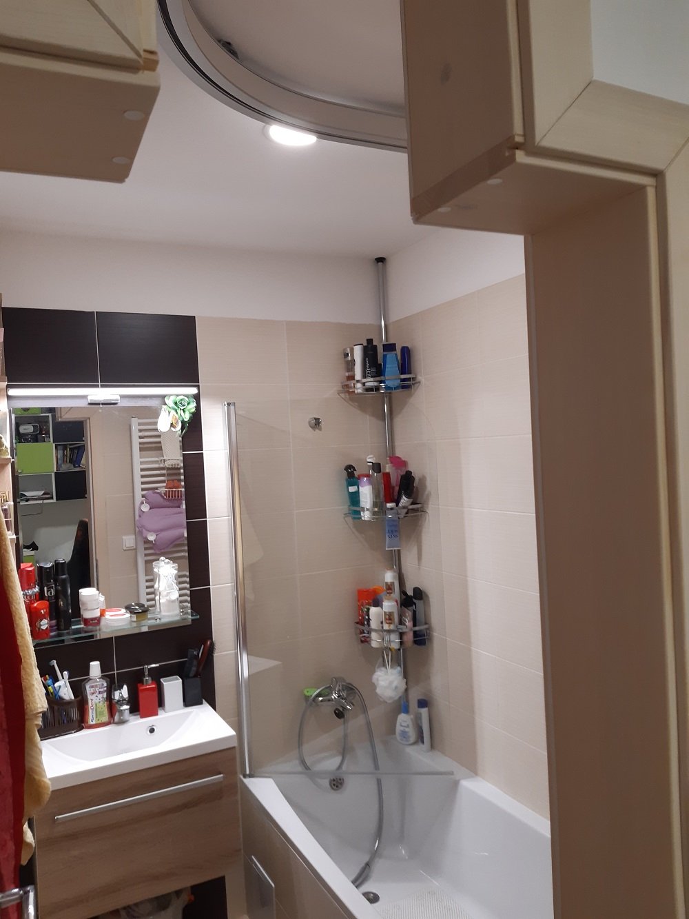 Koľajnica stropného zdviháku v kúpeľni | ARES