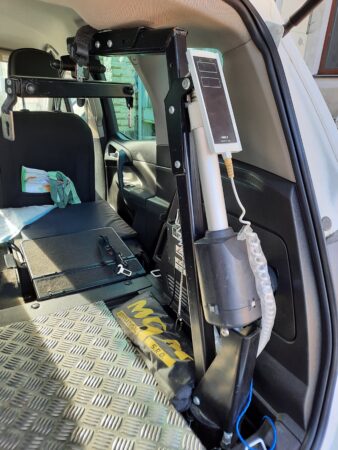 Opel Meriva so zdvihákom na vozík