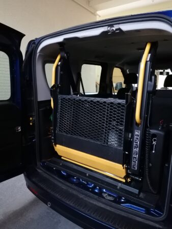 Fiat Doblo - elektrohydraulická rampa